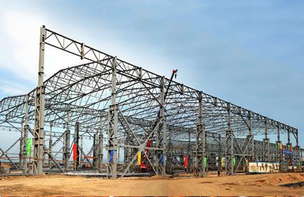 鋼結構廠房對比土建廠房的各自優(yōu)勢